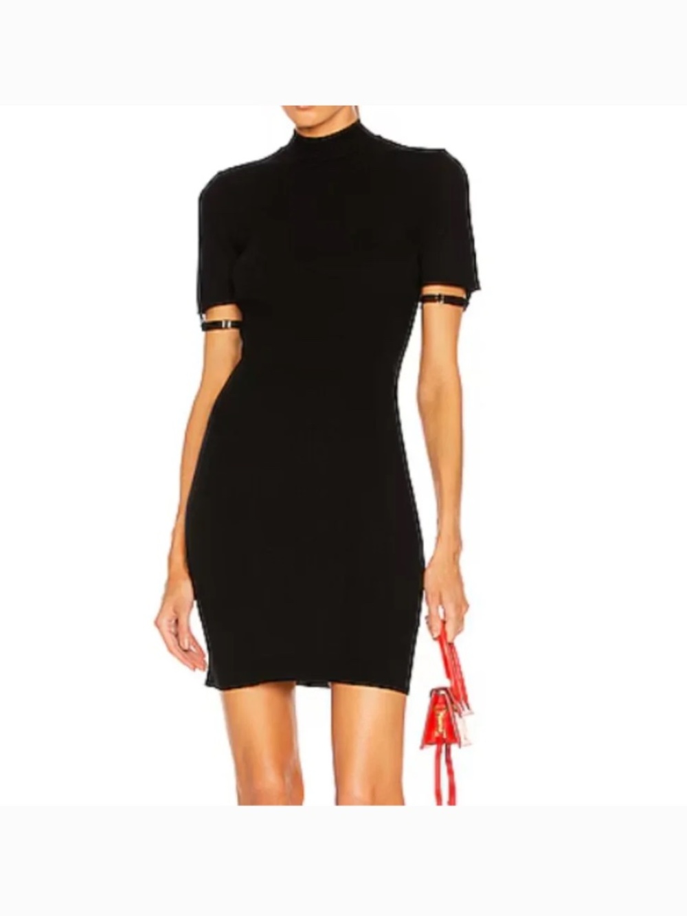 Black Jacquemus La Montagne 'La Robe Torre' Dress, size 38